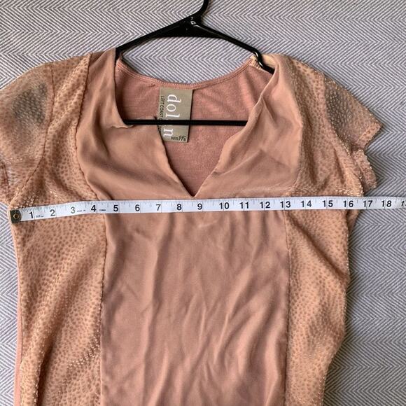 ANTHROPOLOGIE - DOLAN LEFT COAST - Velvet Blouse - Picture 3 of 5